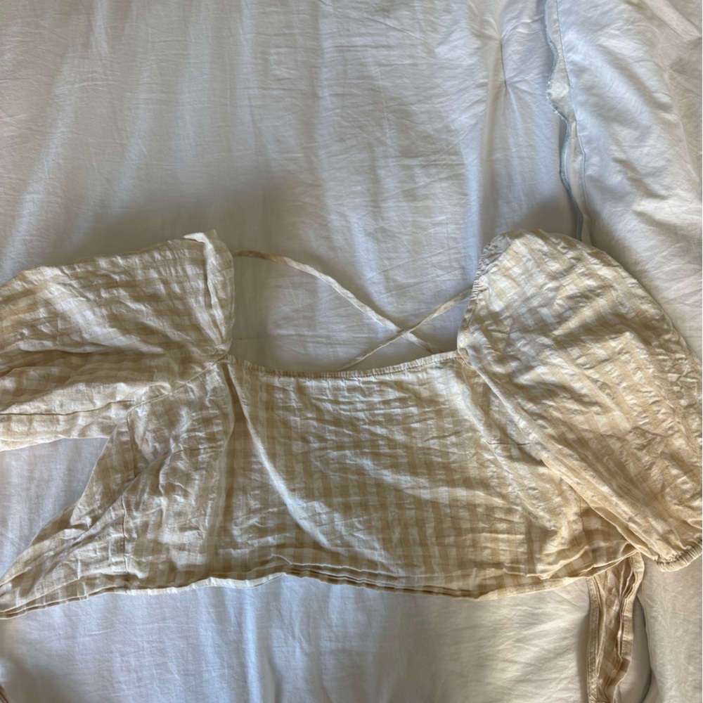 H&M Gingham Crop Top